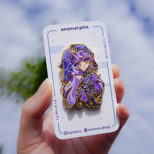 Chibi Black Swan Pin