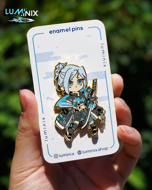 Chibi Jett Pin