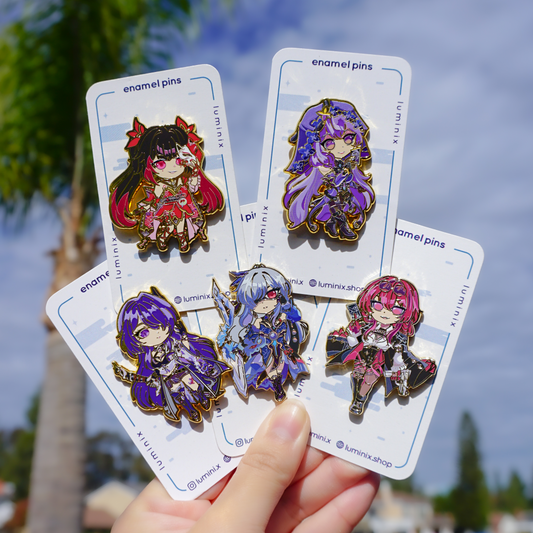 HSR Chibi Enamel Pin Bundle Deal